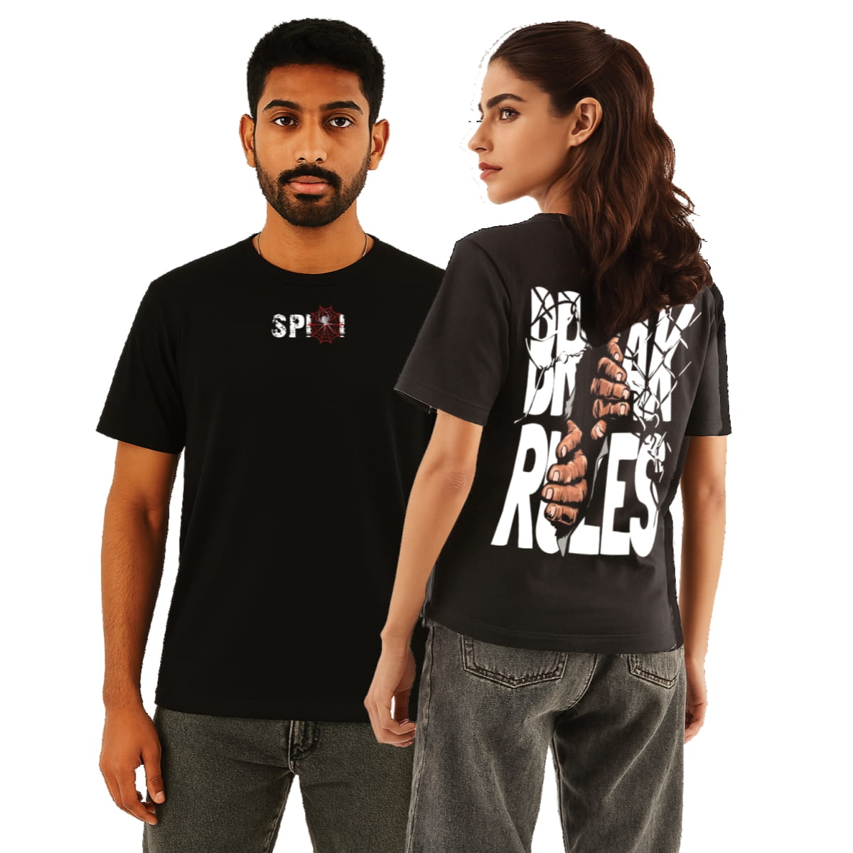 “Break the Rules” Graphic Tee – Bold Statement Streetwear