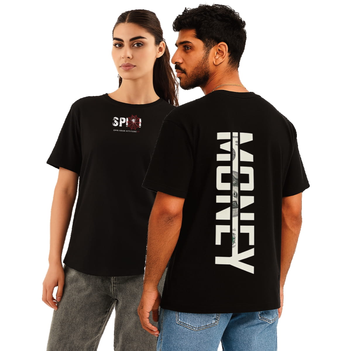 "Stacked Ambition – MONEY Statement Tee"