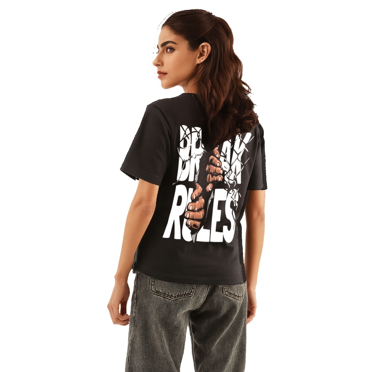 “Break the Rules” Graphic Tee – Bold Statement Streetwear