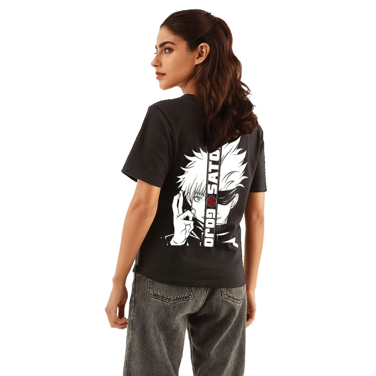 "Limitless Power – Satoru Gojo Anime Tee"
