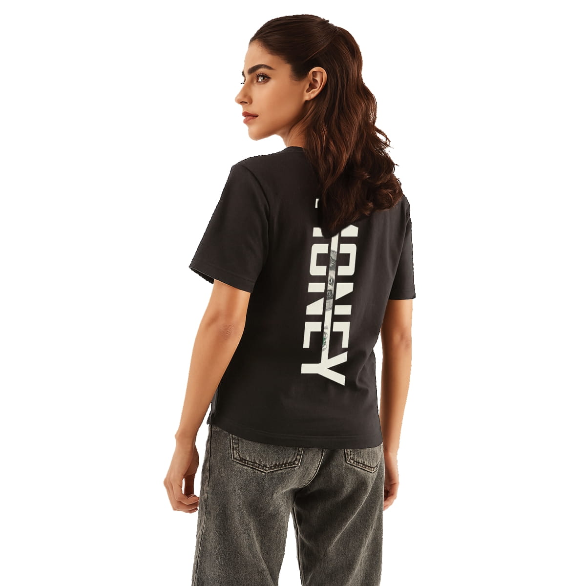"Stacked Ambition – MONEY Statement Tee"