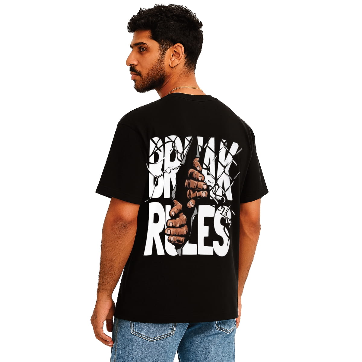 “Break the Rules” Graphic Tee – Bold Statement Streetwear