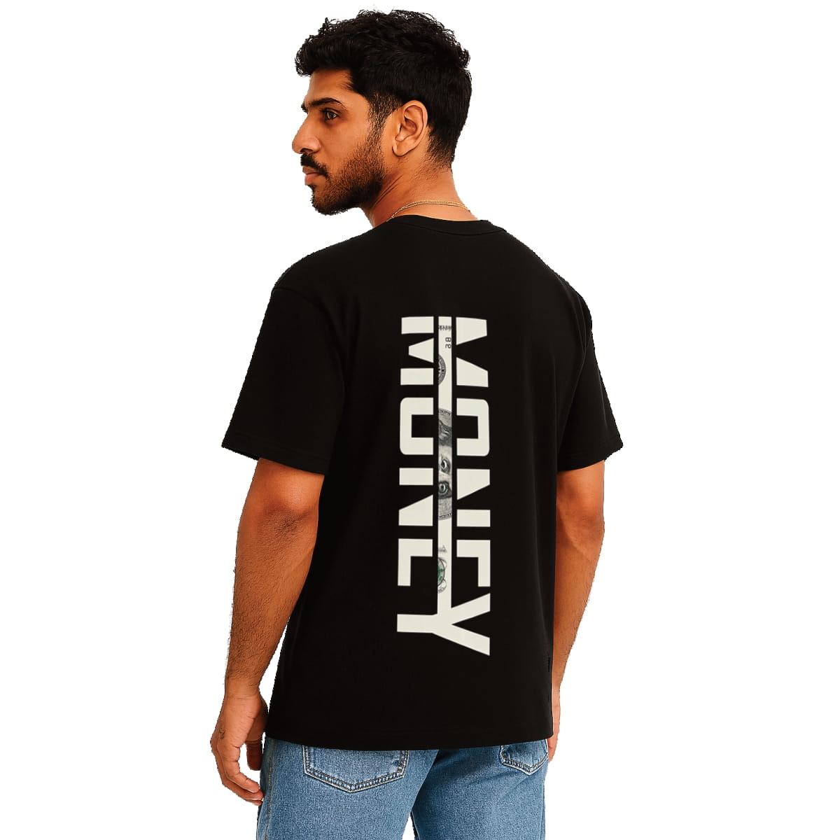 "Stacked Ambition – MONEY Statement Tee"