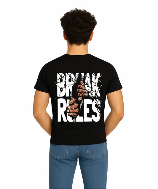 “Break the Rules” Graphic Tee – Bold Statement Streetwear
