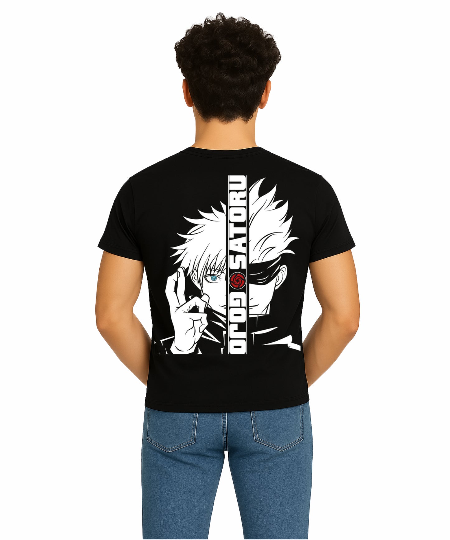 "Limitless Power – Satoru Gojo Anime Tee"