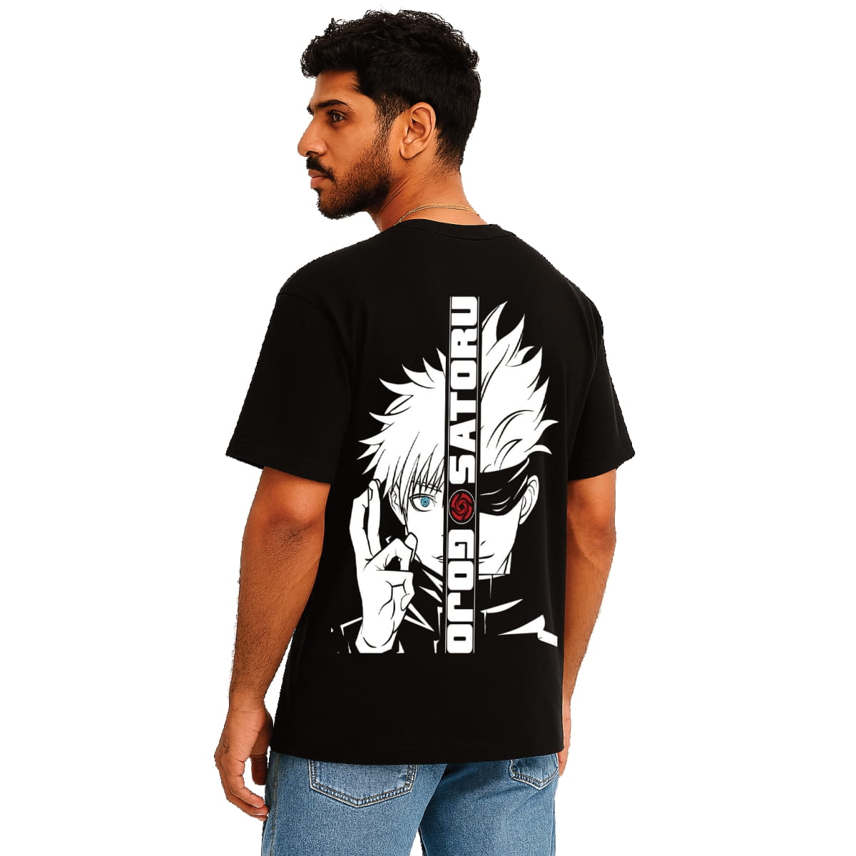 "Limitless Power – Satoru Gojo Anime Tee"